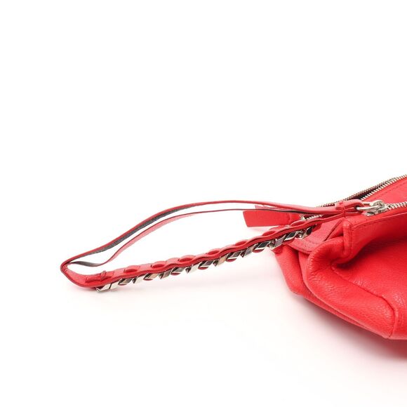 Givenchy Pandora Clutch bag Leather Red Authentic - Picture 6 of 7
